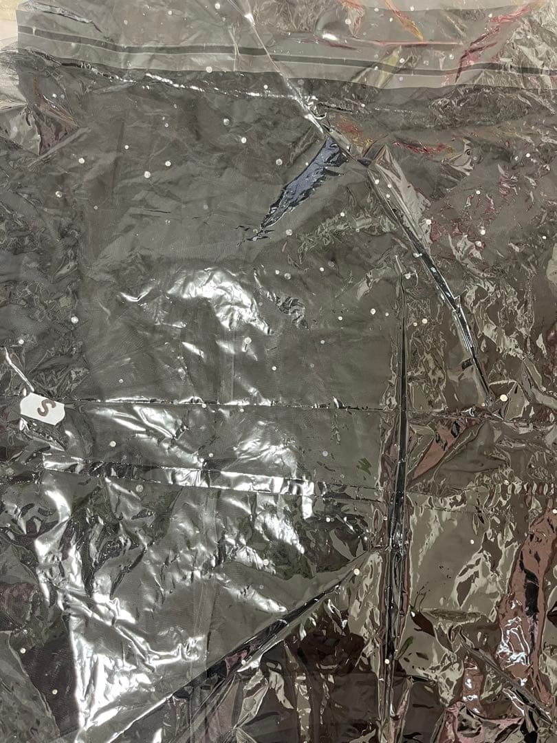 2WAY BIJOU RUFFLE TOP SET ROMPERS ブラックS