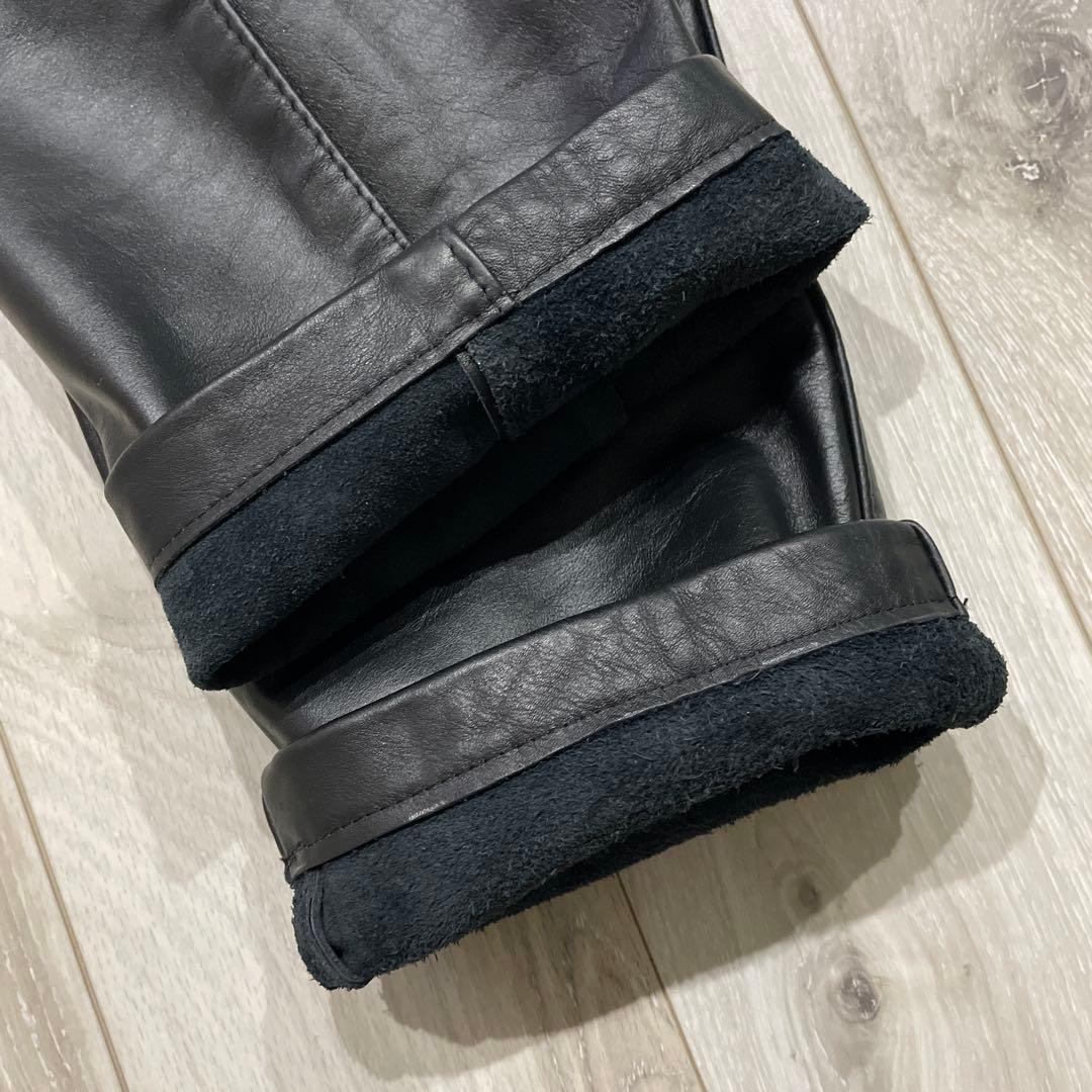 USA製 Schott レザーパンツ W34 600 ライダースパンツ