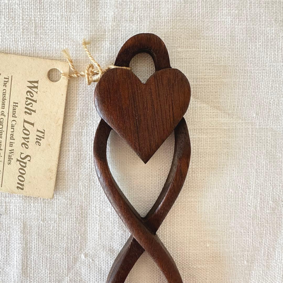 【希少】イギリス ウェールズ地方 ラブスプーン ビンテージ 伝統工芸