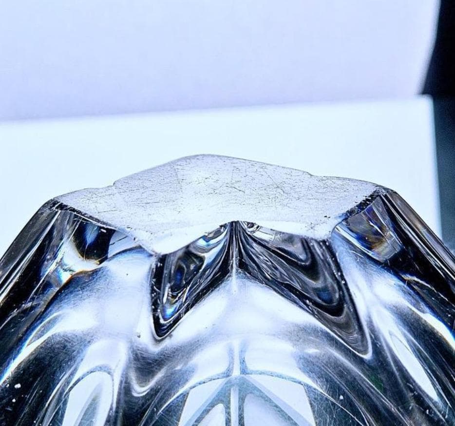 ドームナンシー 三角形のアッシュトレイ 【1900年前後】木の葉型