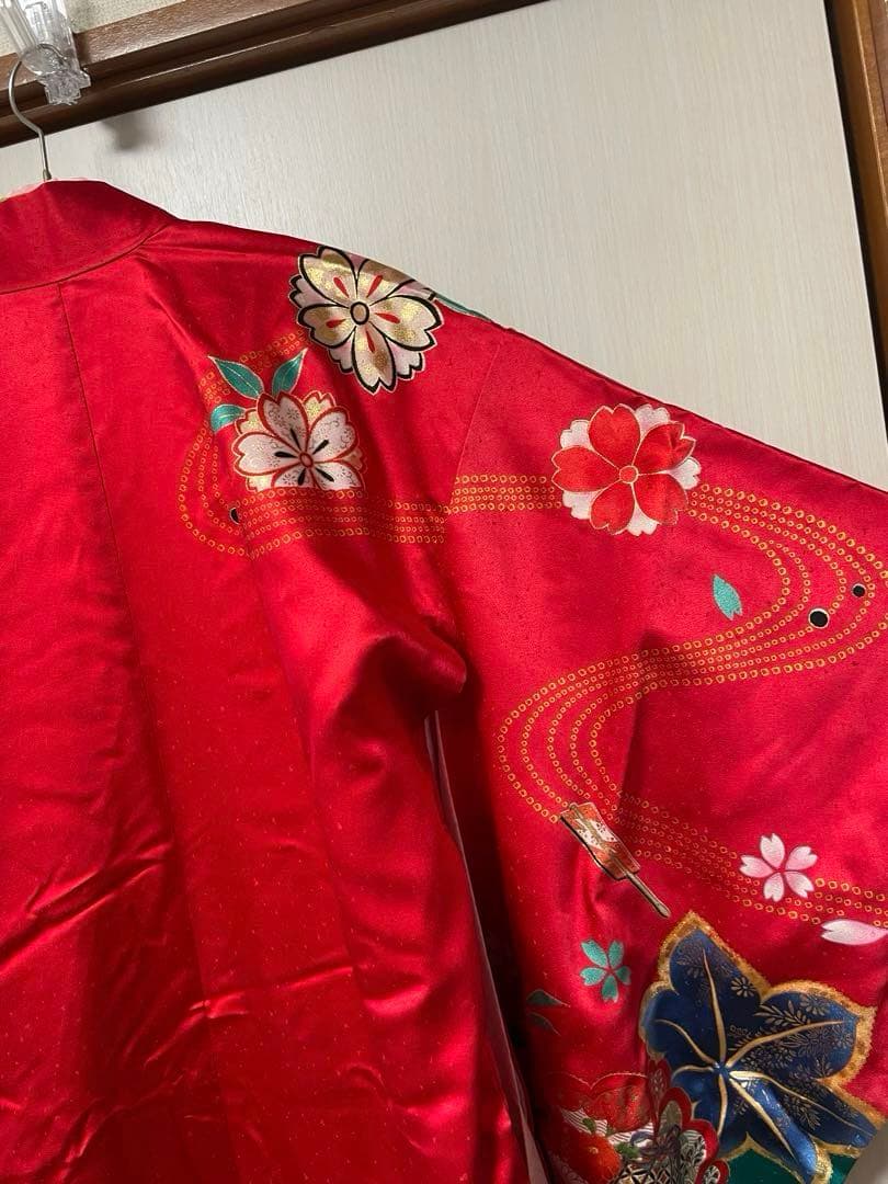 千歳飾り　七歳用 七五三　着物単品