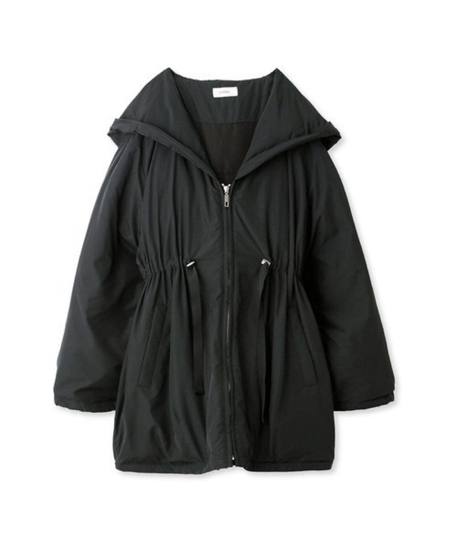 【新品未着用】SNIDEL スナイデル 西川レディモッズダウンコート ブラック