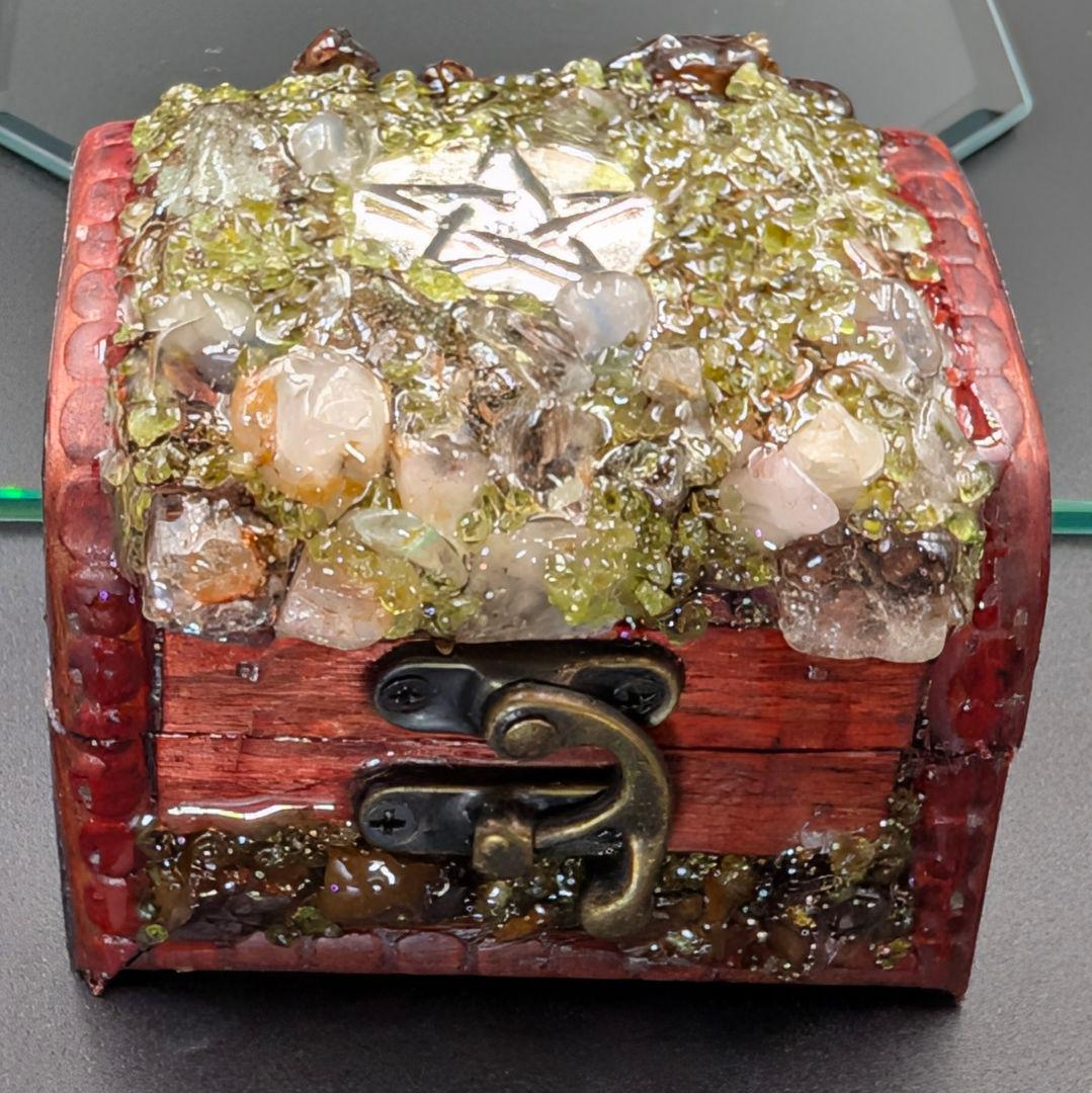 【1点物】 ソロモン王の鍵 護符魔術オルゴンボックス 〜日曜日照応・太陽護符〜