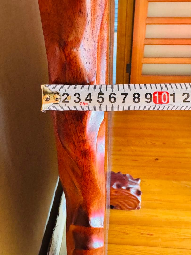 天然木 一枚板 重厚衝立て 和製ビンテージ 美品 楠の木 一枚板 パーテーション