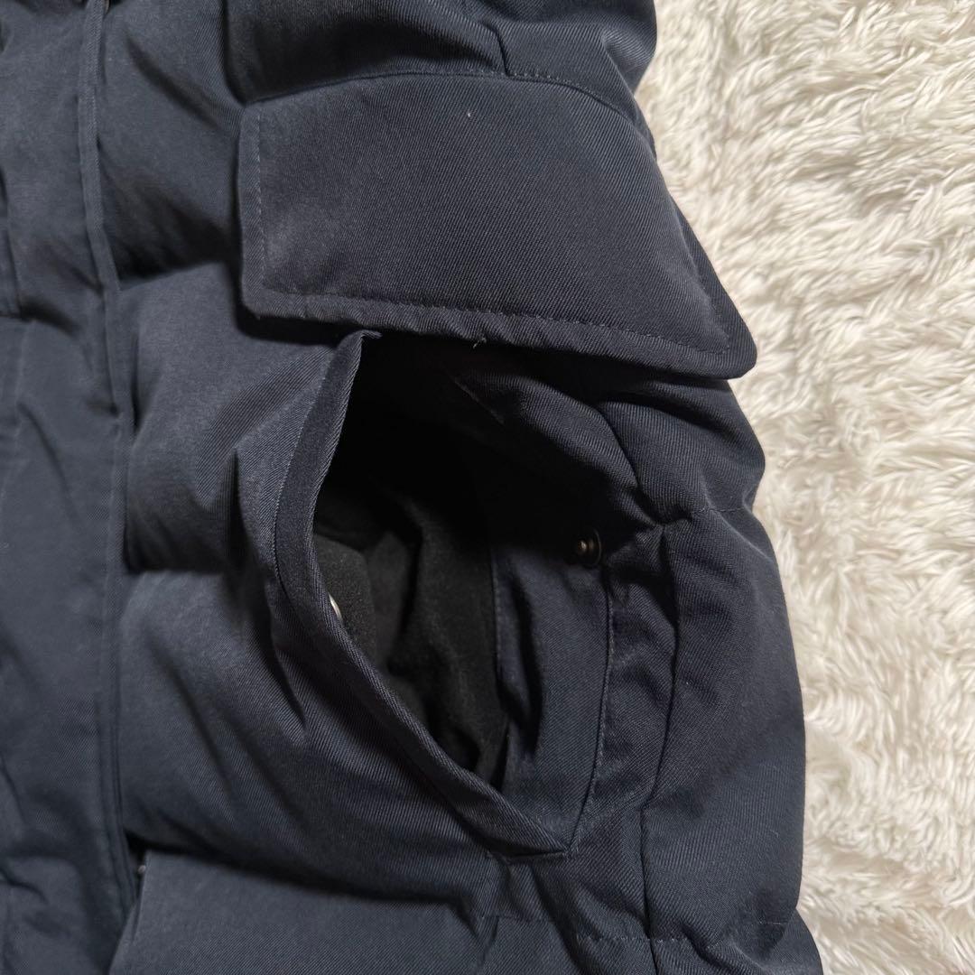 ピレネックス ダウンコート Aライン ロング フーディ JP38 FR 36