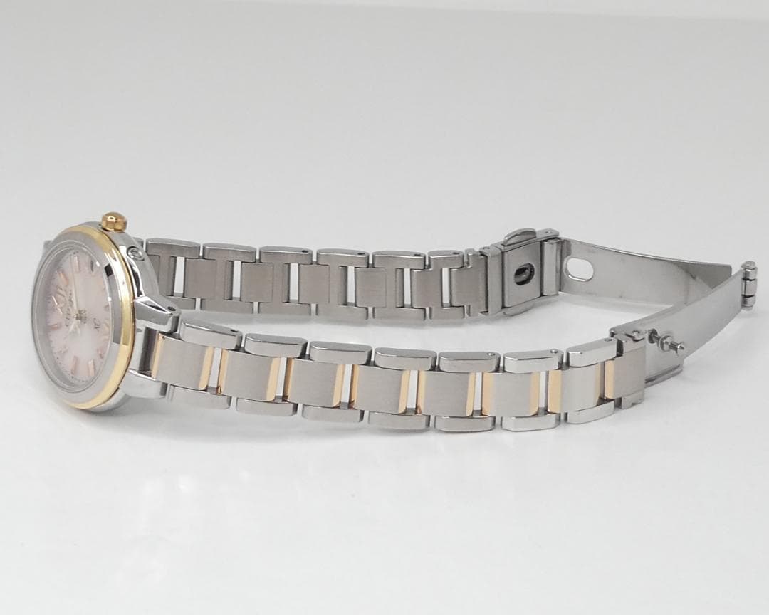 ✴美品稼働品 シチズン xC 電波ソーラー ミニソル エコドライブ 16.5㎝