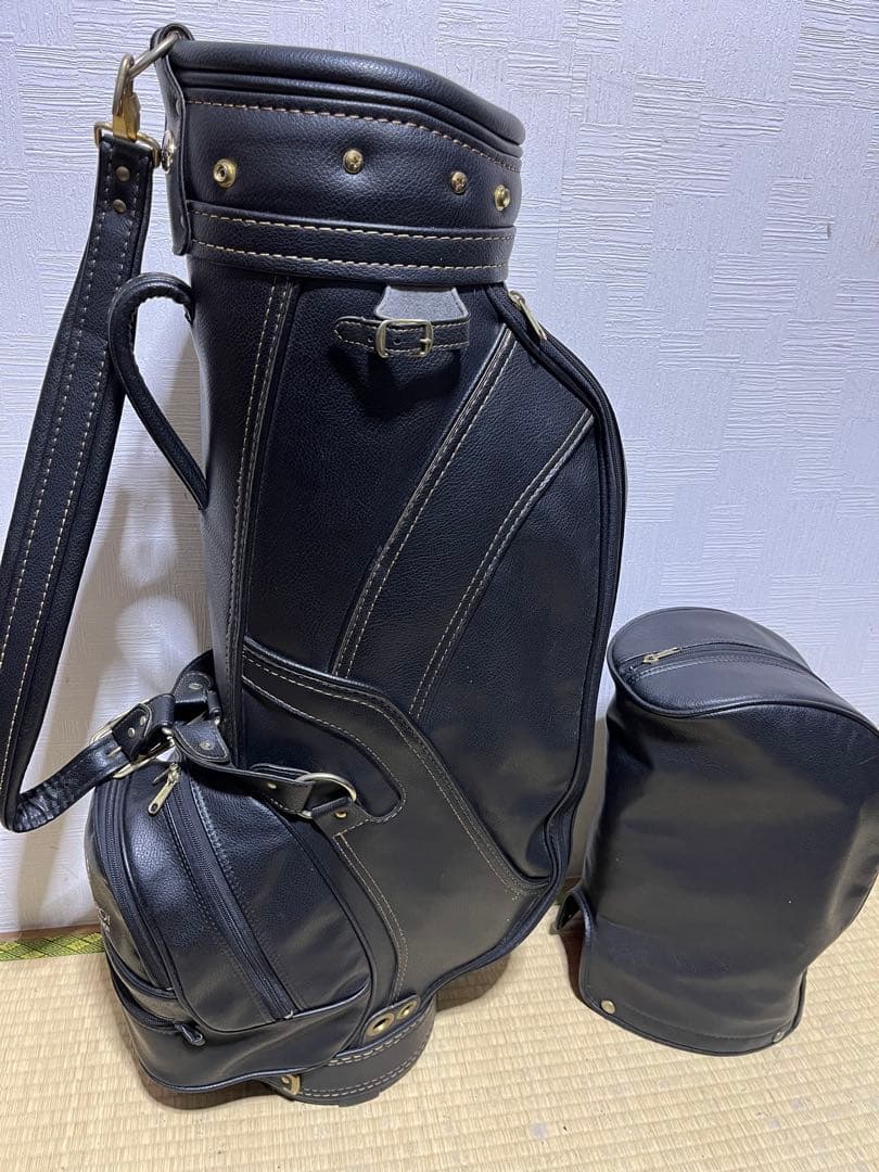 稀少美品！日本製！ミズノ　GRAND MONARCH 　高級 キャディバッグ