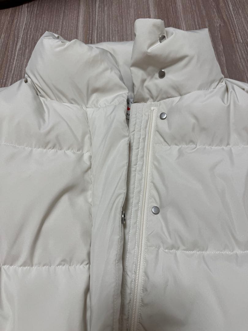 スタンドカラーダウン　S オフホワイト