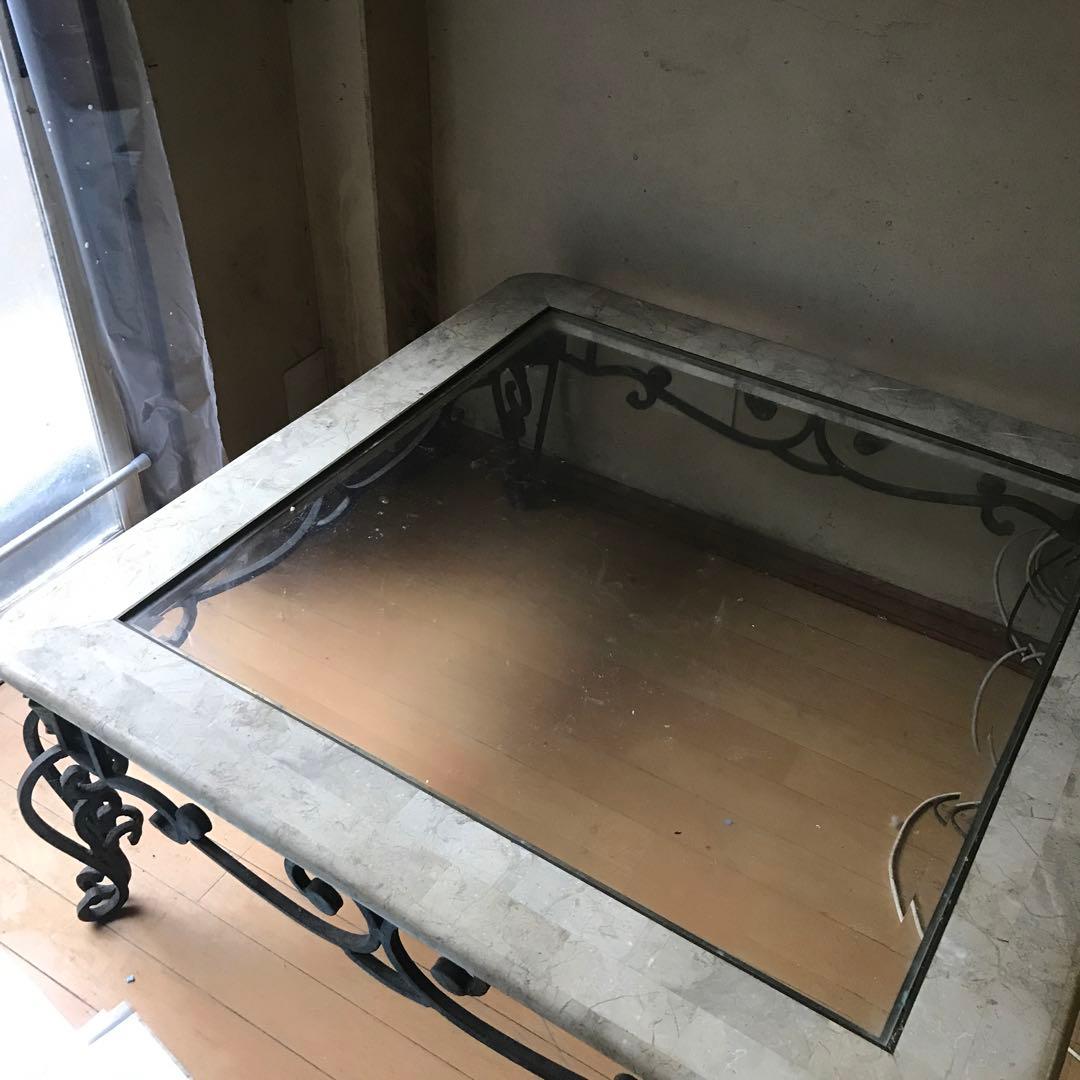 アイアンソファテーブル　大阪引き取り限定