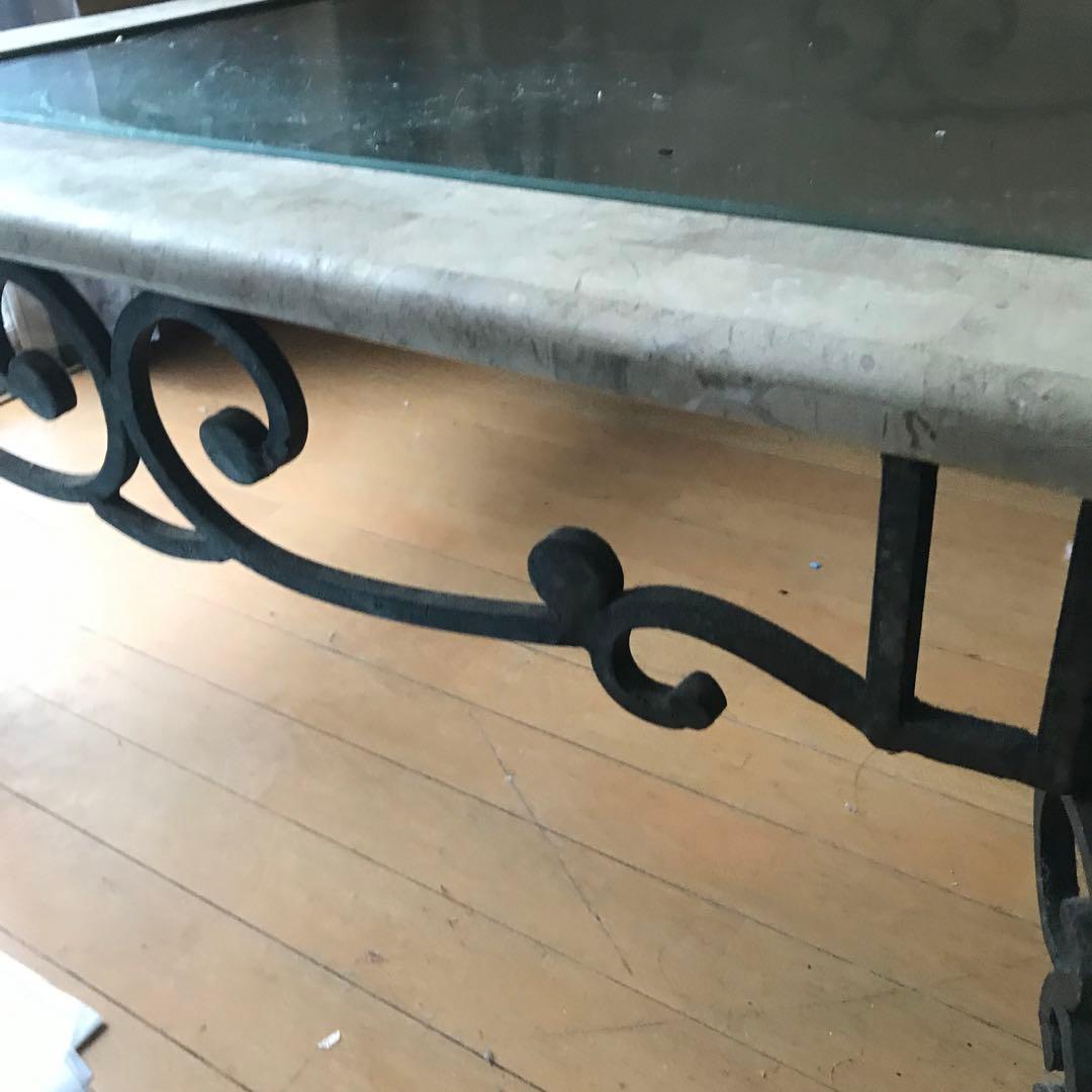 アイアンソファテーブル　大阪引き取り限定