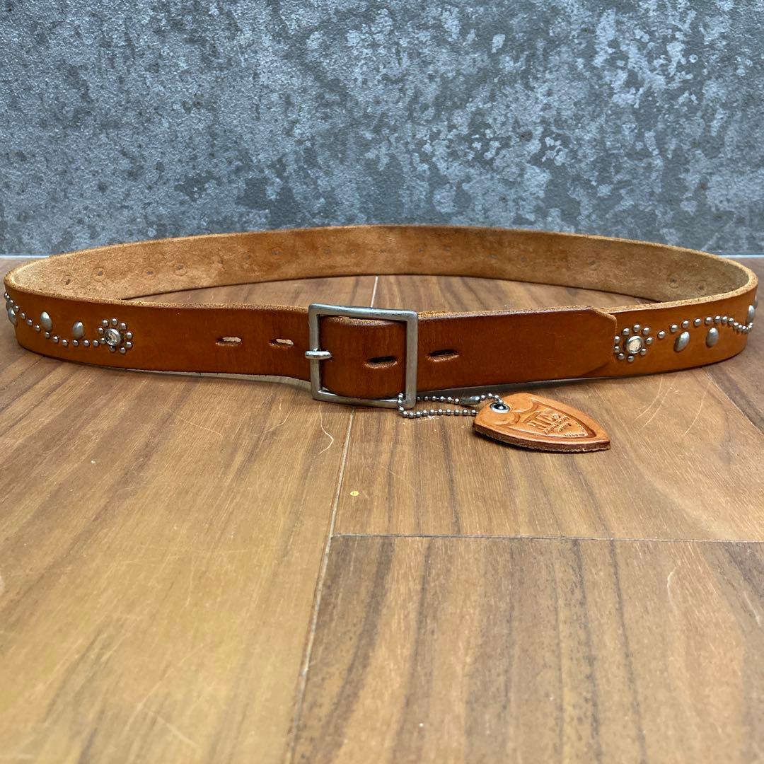 2点 HTC フラワースタッズ ナローベルト クリアストーン 34inch