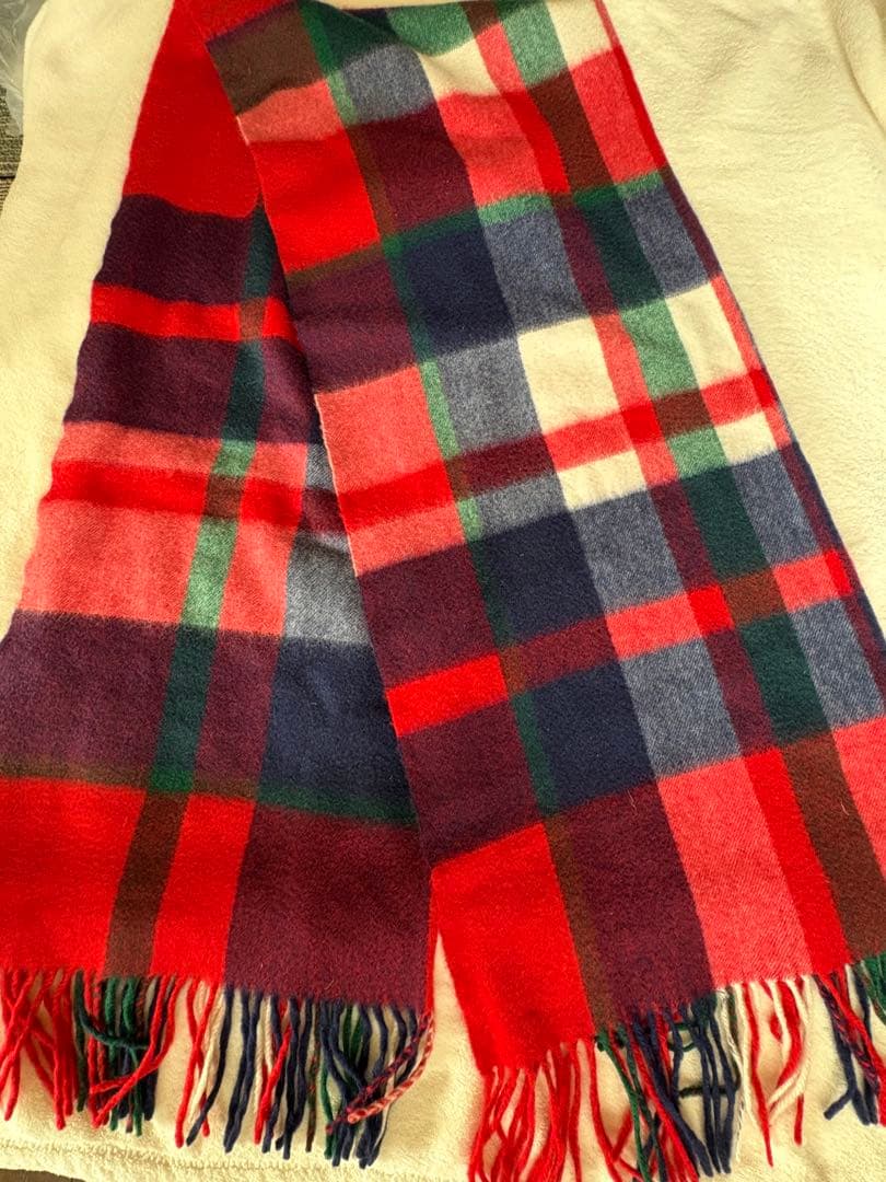 Macintosh Philosophy 大判カシミヤ100%ストール