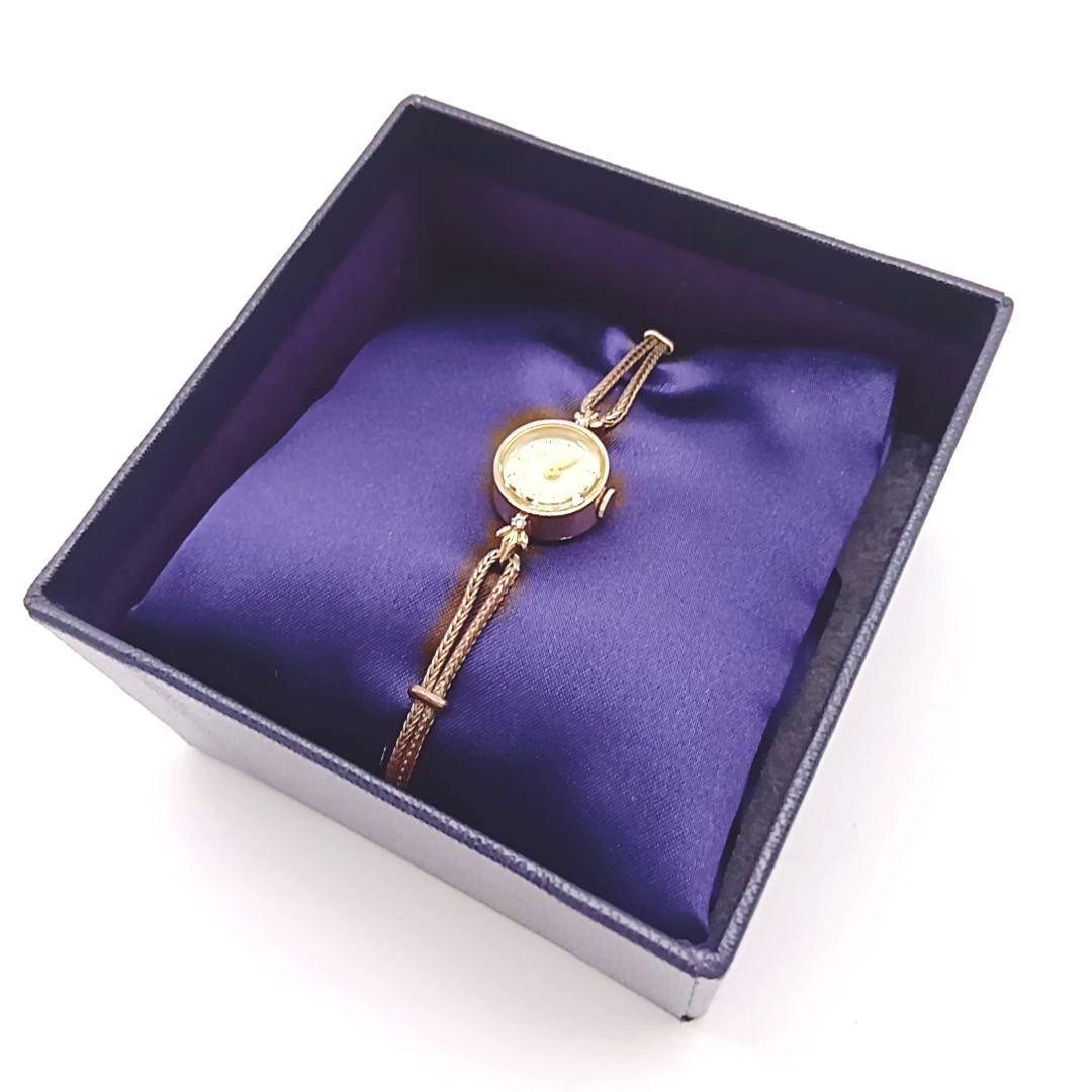 廃盤 agete アガット ラウンドクラシック 0.02ct K10 ダイヤ