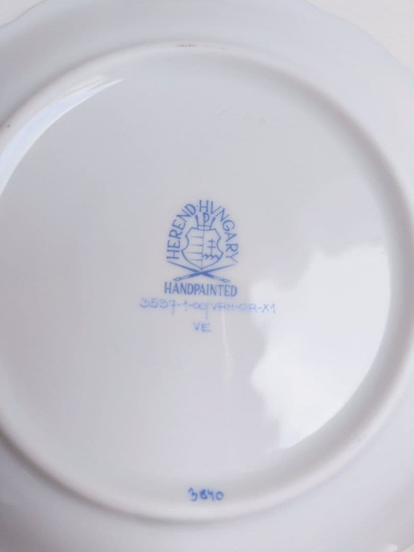 ✩希少品✩ヘレンド　ウィーンの薔薇　ゴールド　トリオ