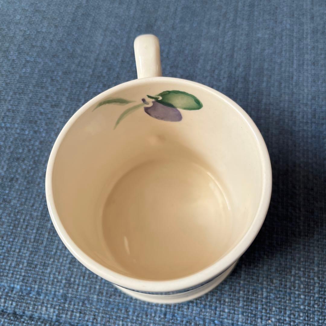 エマ・ブリッジウォーター　 オリーブ柄 カップ　カフェオレボウル　プレート