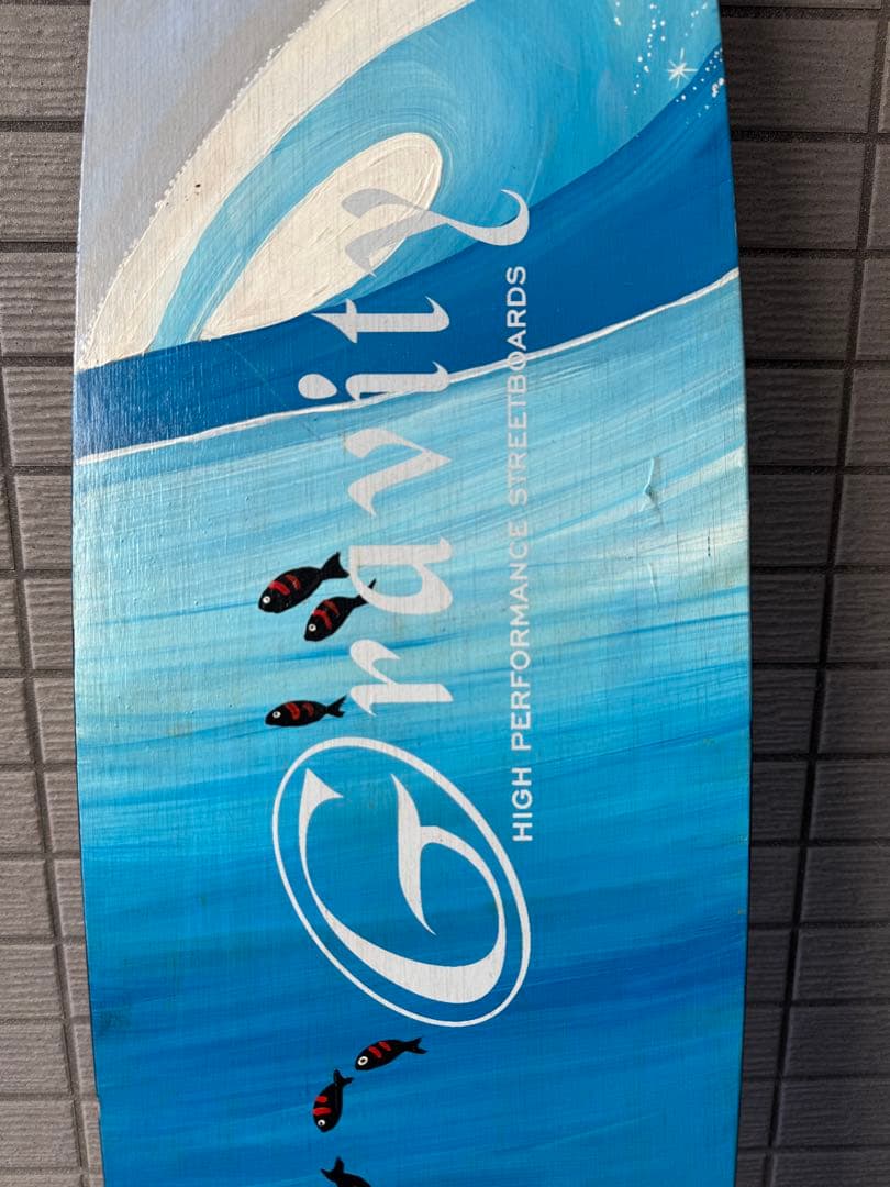 Gravity ロングスケートボード（アートペインティング）