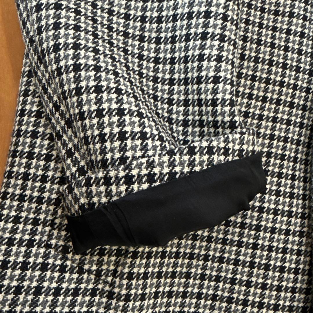 かいと様用　美品　dunhill ダンヒル チェックステンカラーコート