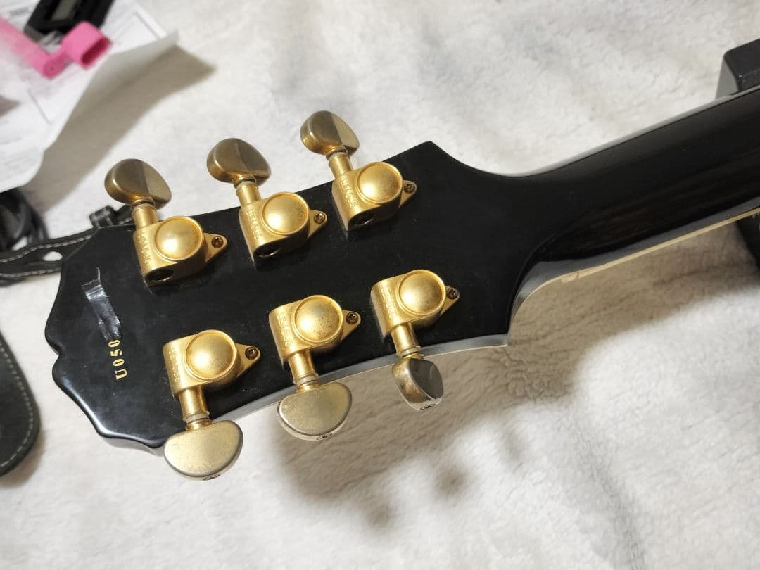 epiphone les paul custom エピフォン レスポール 黒
