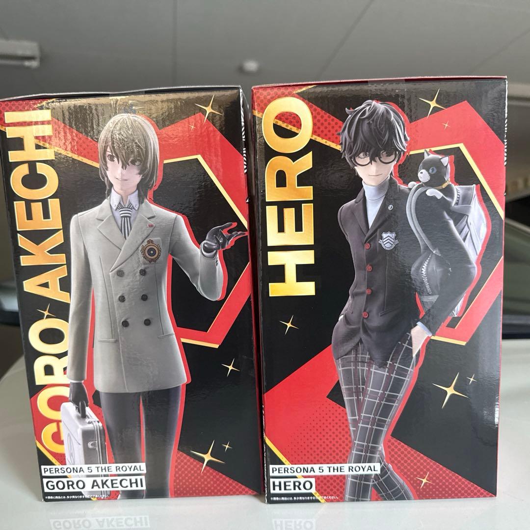 主人公&明智吾郎フィギュア2個セット