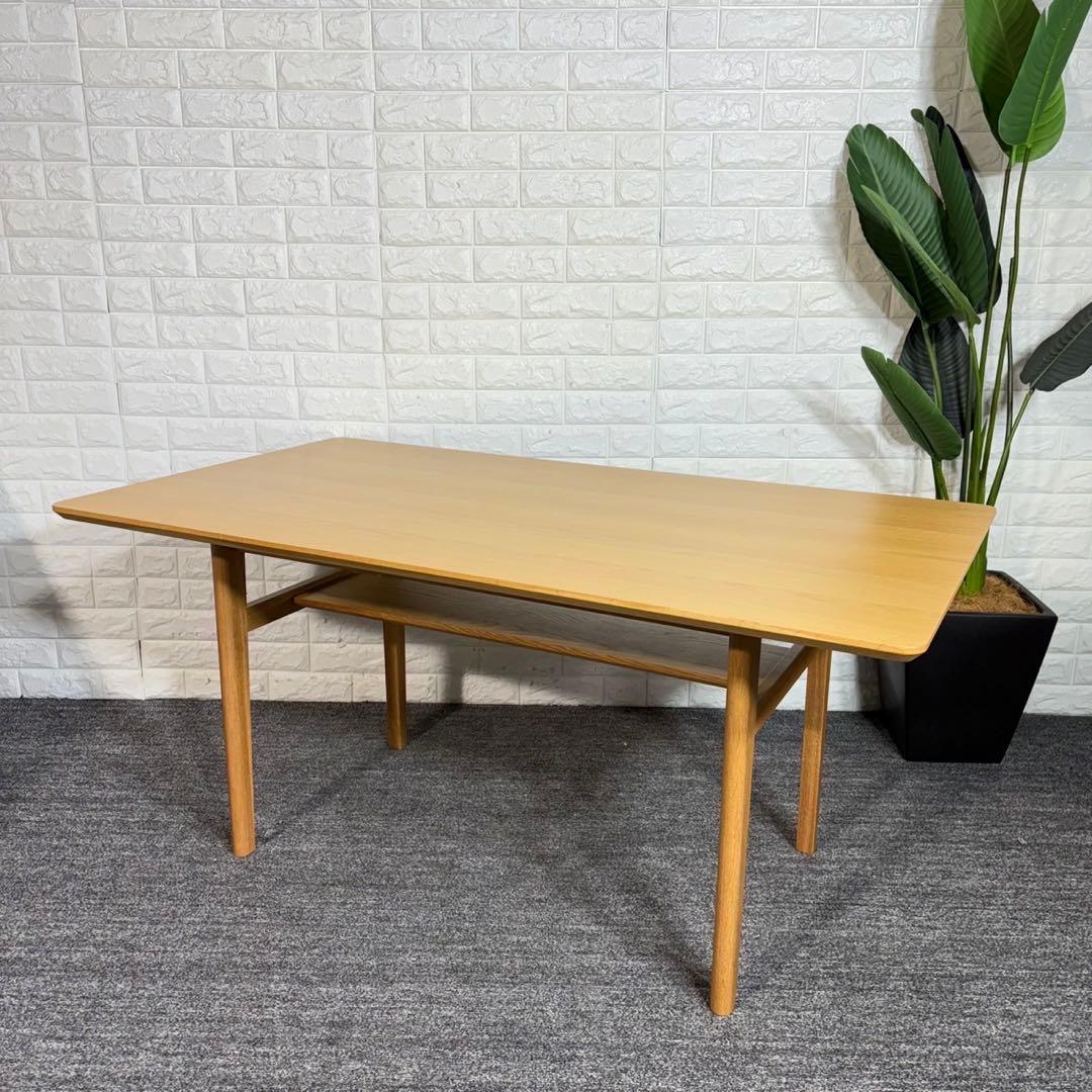 unico ウニコ LOM ロム W1400 ダイニングテーブル 机 C086