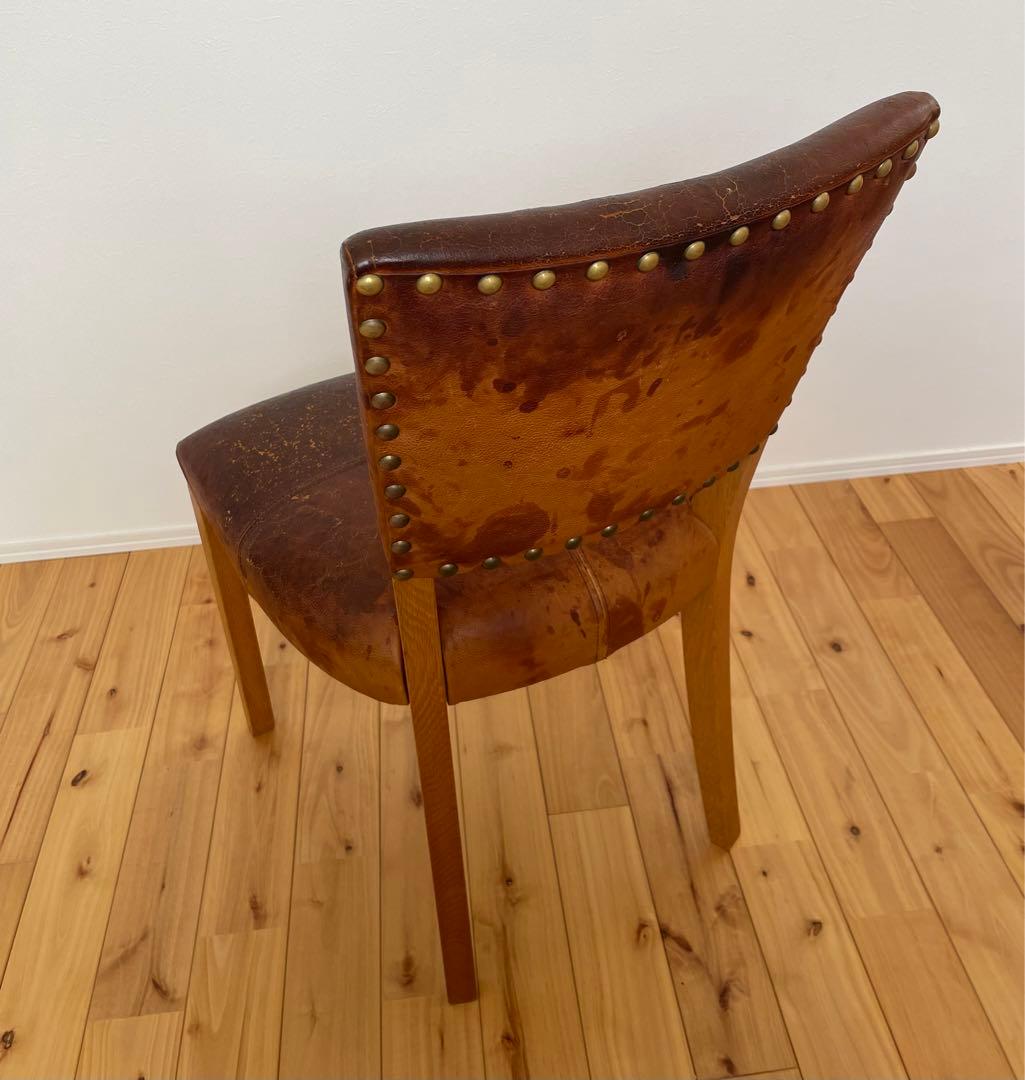 TRUCK FURNITURE ｜SR CHAIR ｜BROWN 牛革