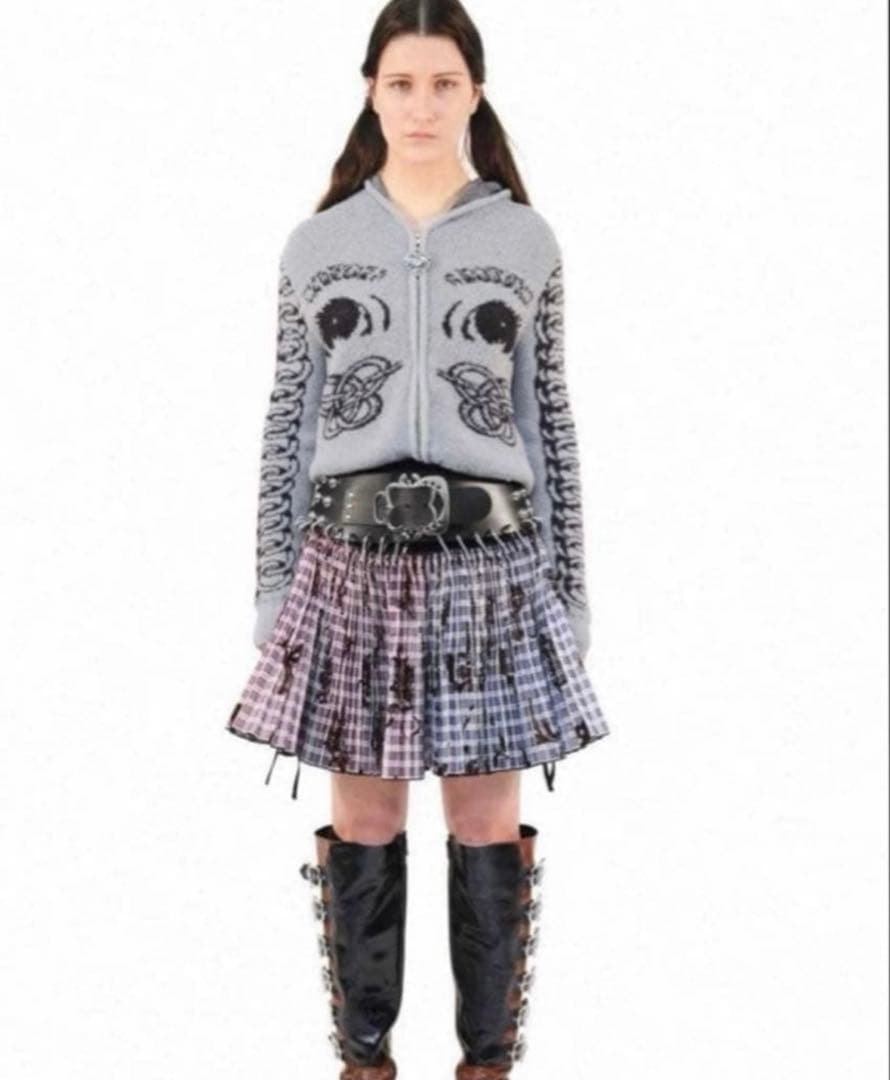 ジャケット・アウター Chopova LowenaAW24BlueKnot Eye Hooded L