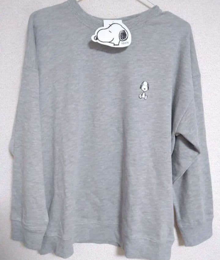 スヌーピー　パジャマ　スウェット上下　トレーナー　パンツ　裏起毛　B
