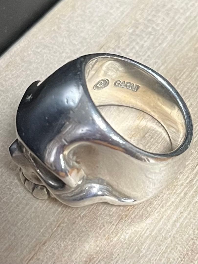 スカルデザイン シルバーリング GARNI