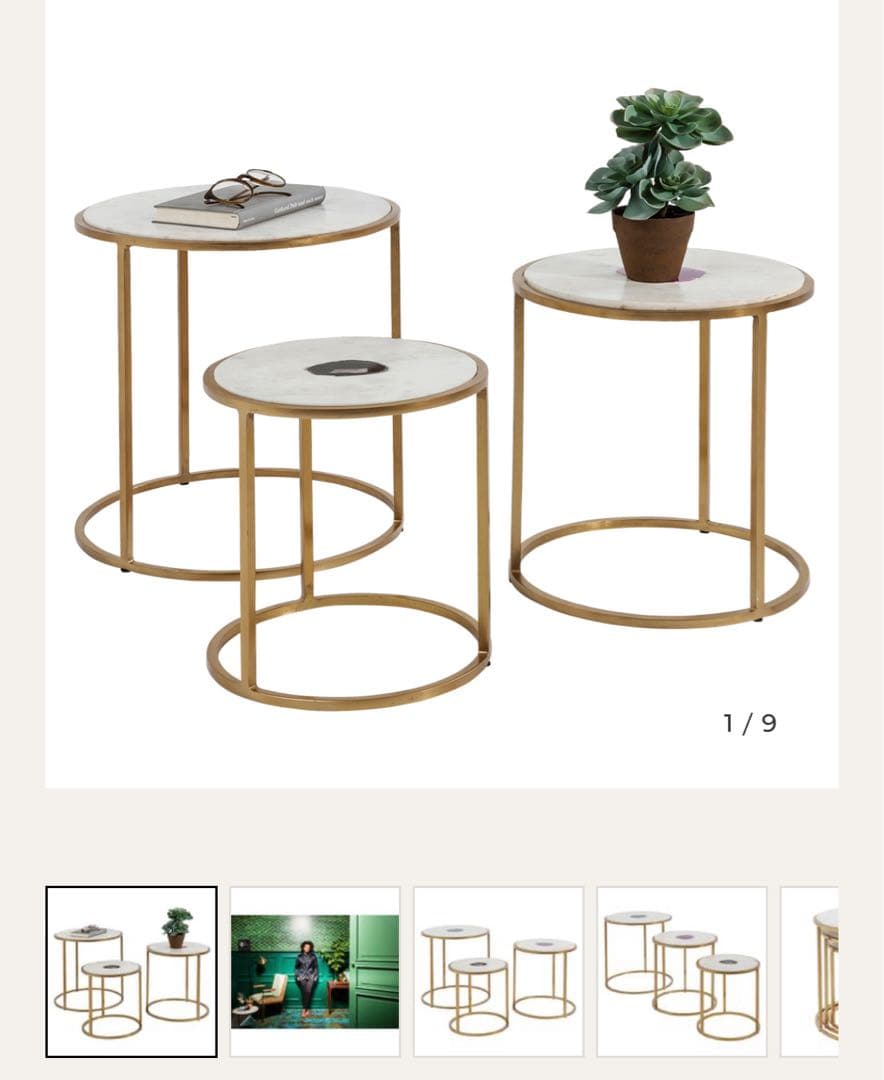 KARE リンボ　サイドテーブル　Ｍ