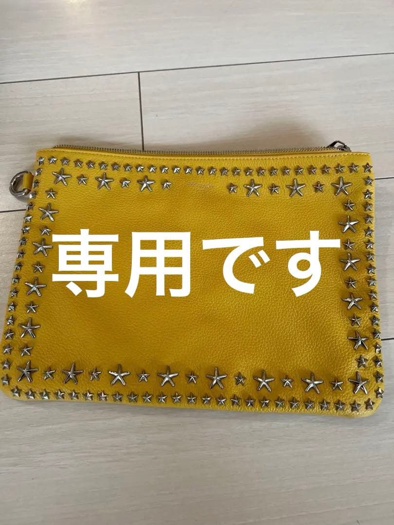 ジミーチュウ　クラッチバッグ