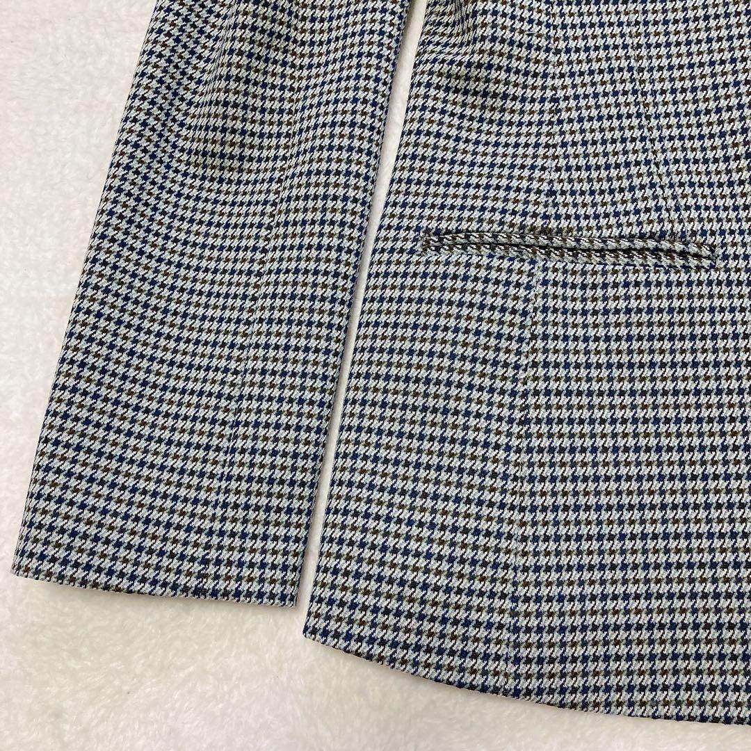 akiki アキキ チェックぺプラムジャケットFサイズ