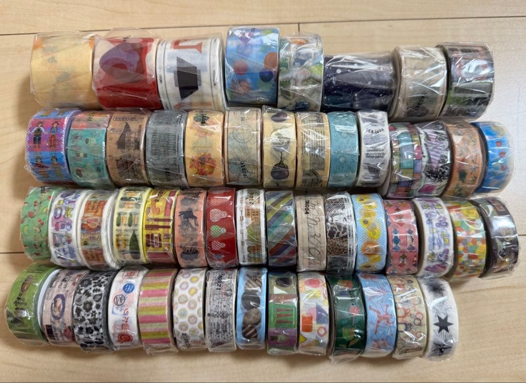 第1弾フィルム付き新品マステmt74本セット 限定・非売品テープ