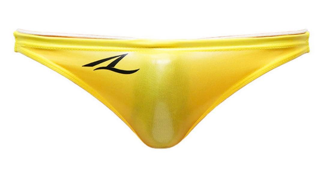 【Yellow:L】AQUX Simple Sheer 競パン