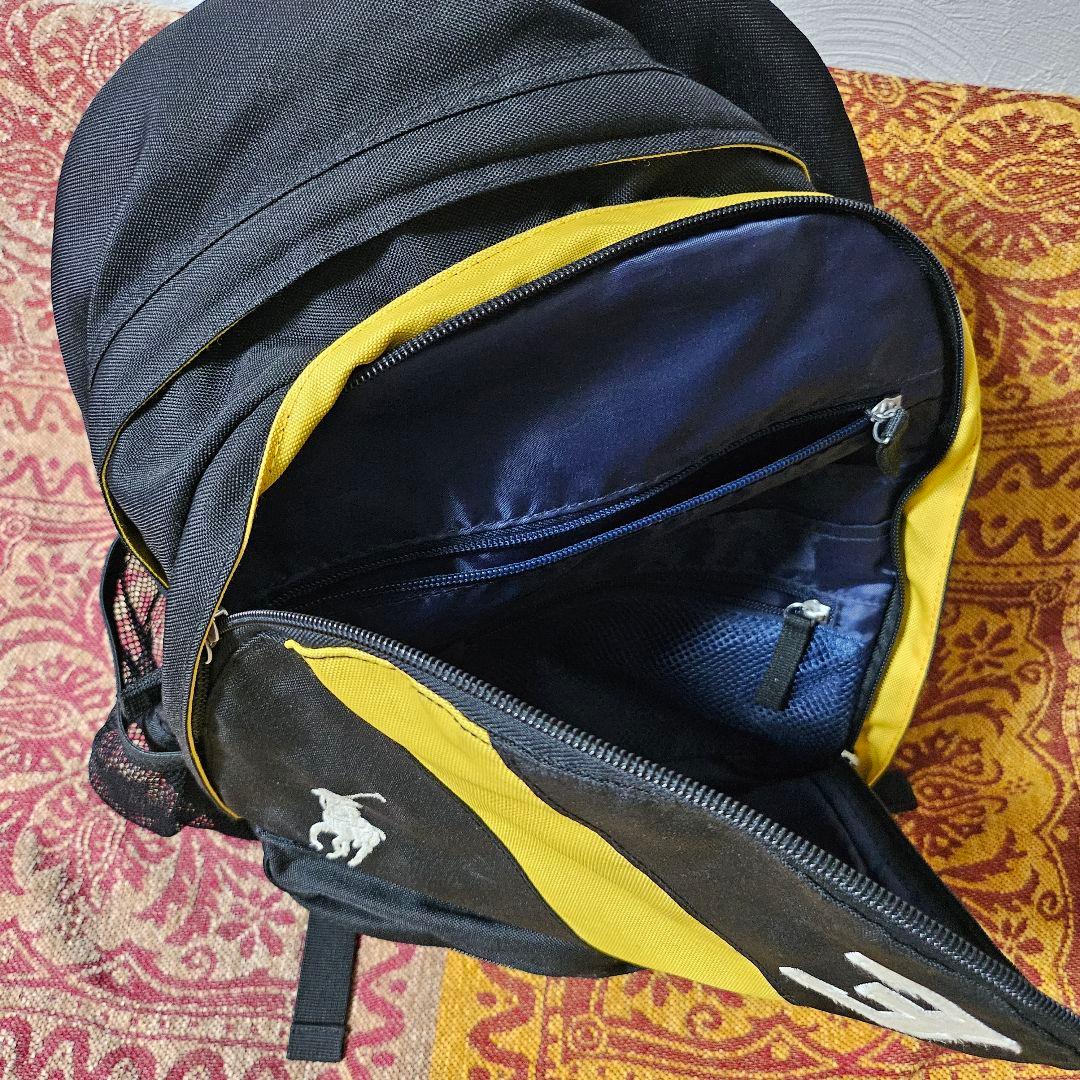 人気商品☆ラルフローレンリュック POLO RALPH LAUREN 黒/黄色