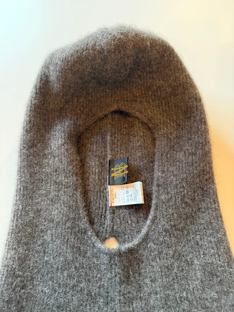 小物 BATONER x 6(ROKU) CASHMERE FOX BALACLAVA