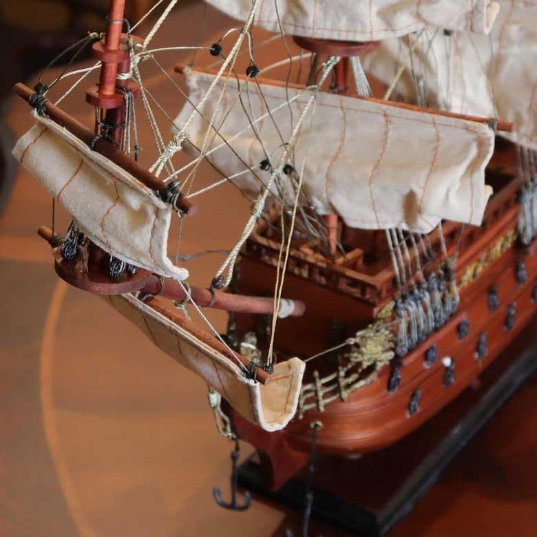 帆船 ソレイユ・ロワイヤル フランス 船 モデルシップ Soleil 