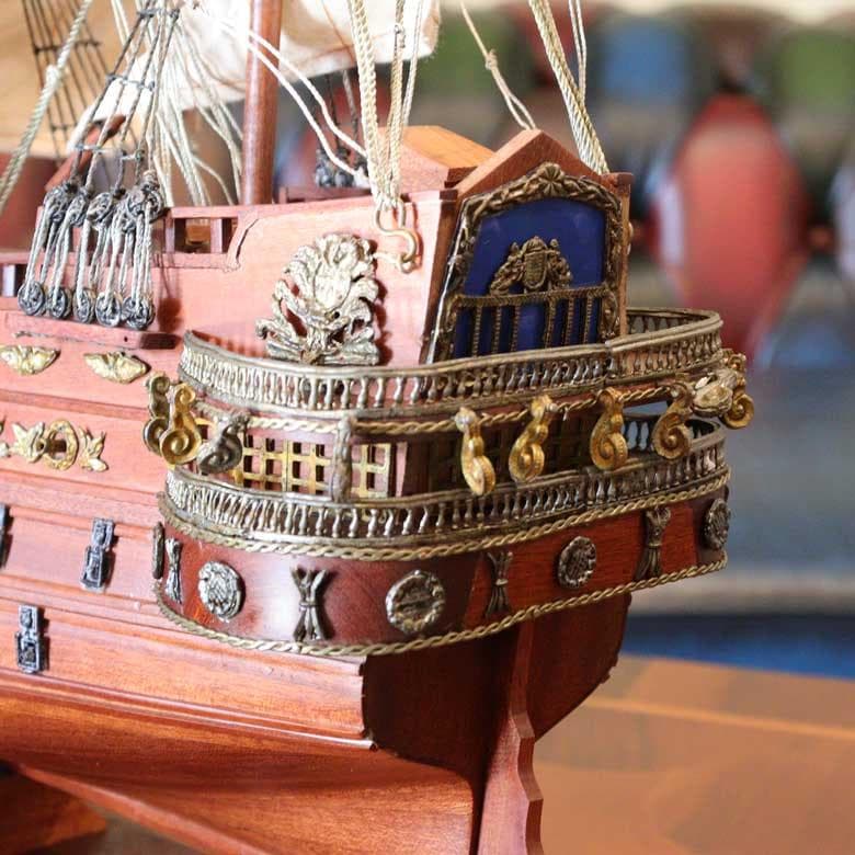 帆船 ソレイユ・ロワイヤル フランス 船 モデルシップ Soleil 