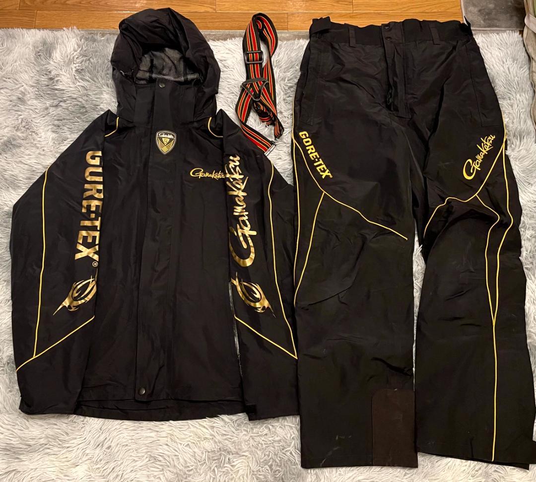 がまかつ ゴアテックス レインスーツ GM-3412 ブラック L