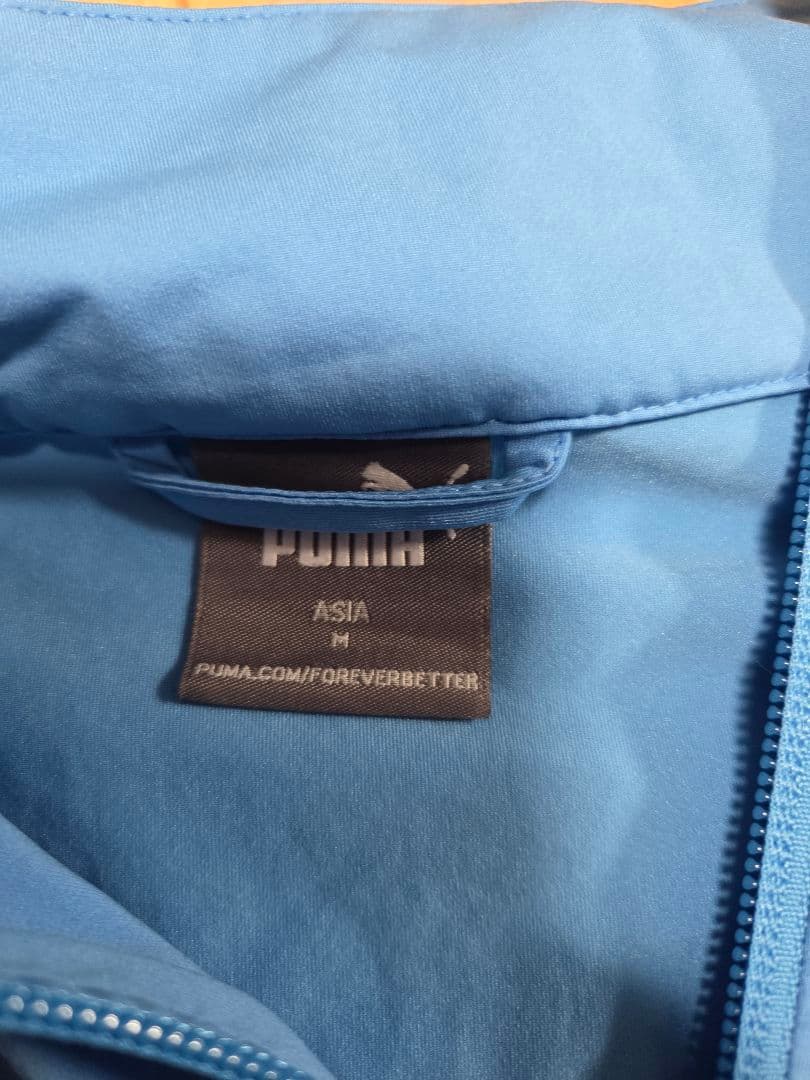 PUMA ジップアップ長袖ウェア Mサイズ