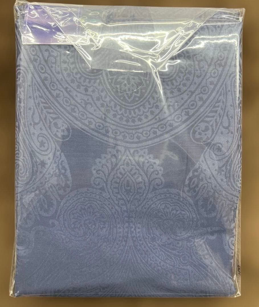 西川　エクセレント　掛けふとんカバー シングル　綿100% 日本製　ネイビー