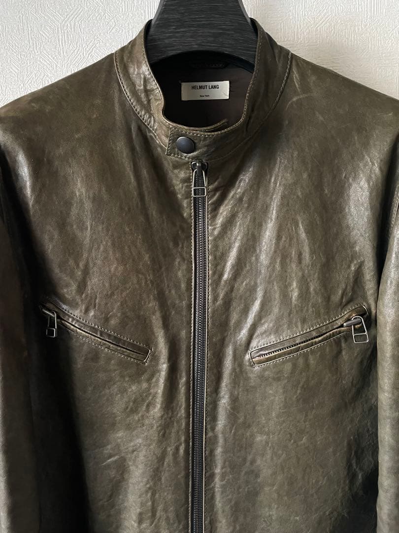 17aw「HELMUT LANG」Sheep Leather Riders