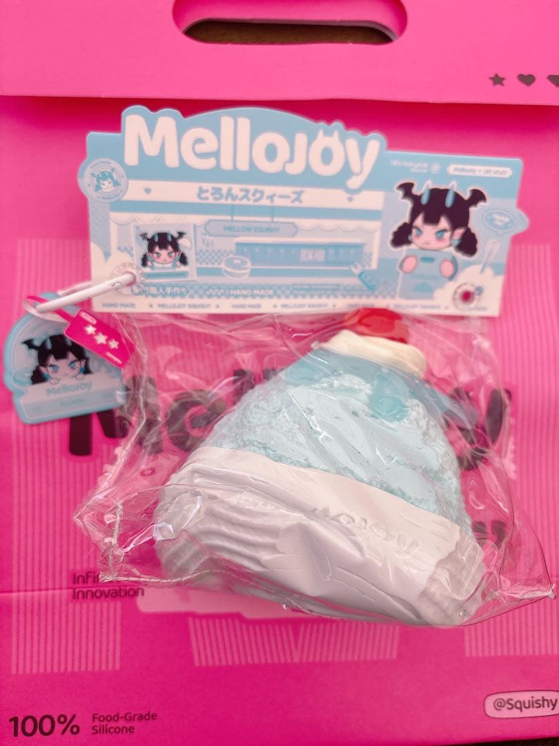 【終売レア】Mellojoy スイーツ型おもちゃ 6個セット【バラ売りは3点〜】