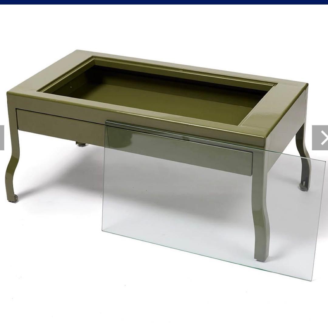 ダルトン　ローテーブル　オリーブ90