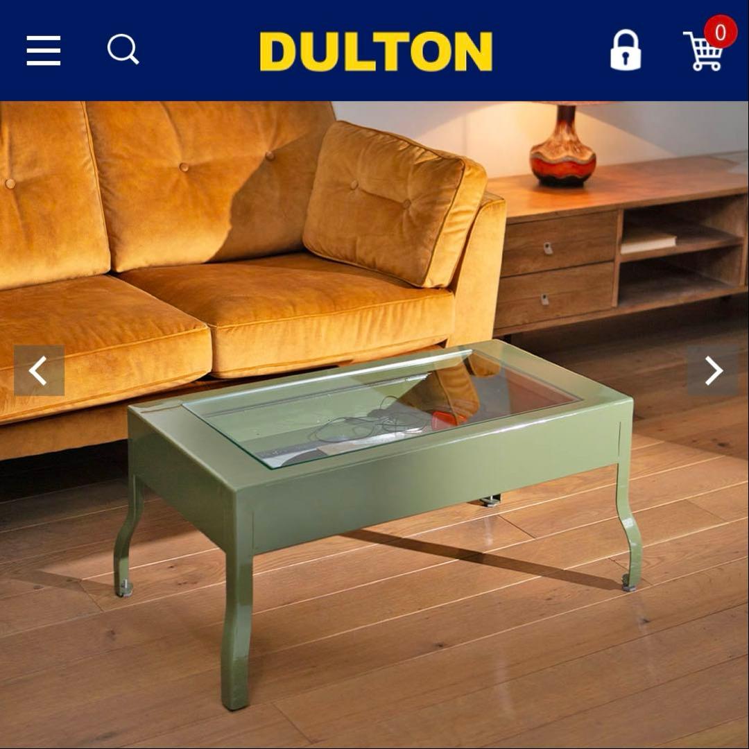 ダルトン　ローテーブル　オリーブ90