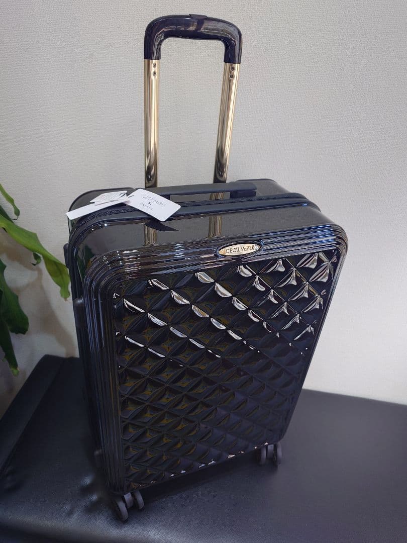 タグ付き未使用　セシルマクビー　キャリングケース　Lサイズ