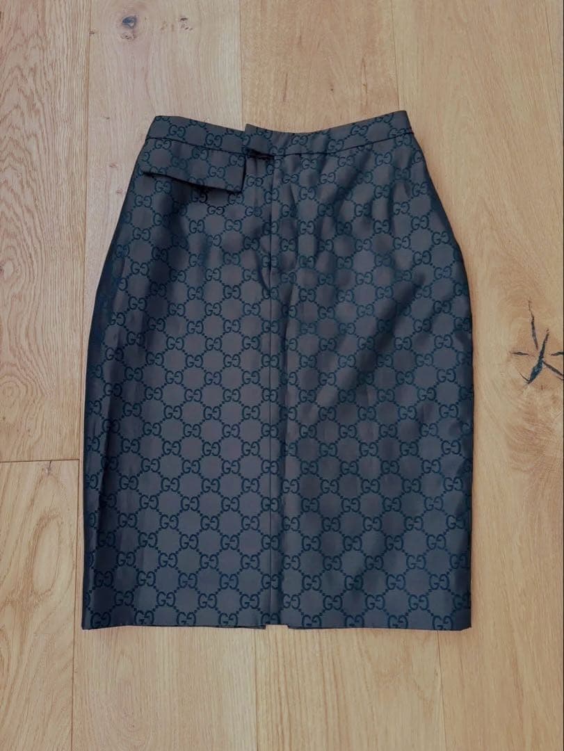 【極美品】GUCCI GG柄タイトスカート 40