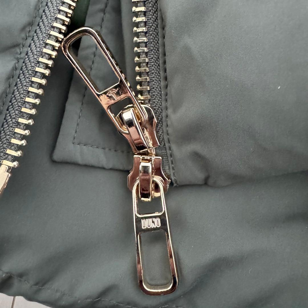 【DUNO】ダウン ペギー グリーン38 カーキ　23AW