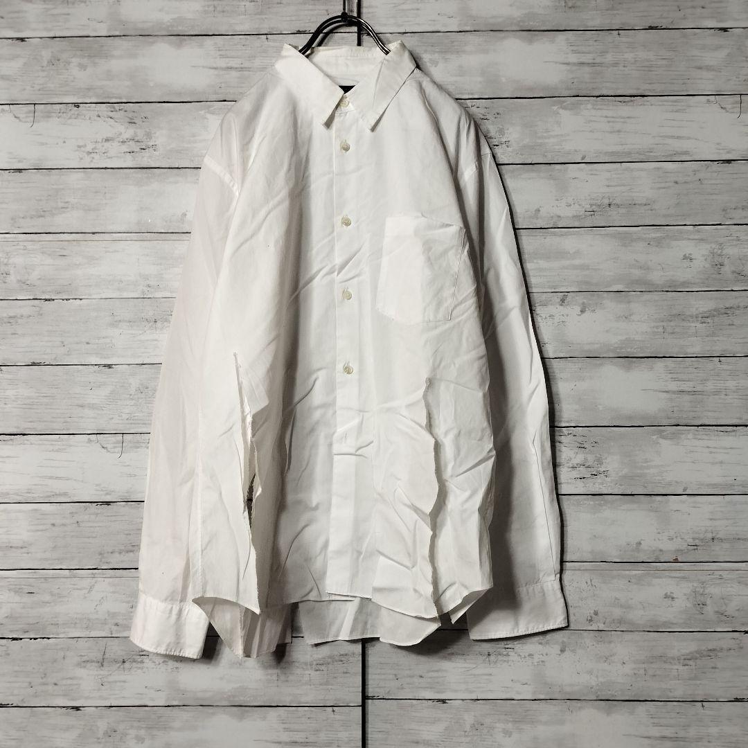 AD2014 コムデギャルソンオムプリュス 短冊シャツ 切りっぱなし