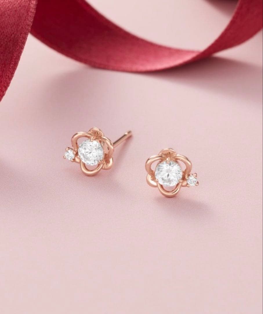 Canal 4°C フラワーデザインピアス