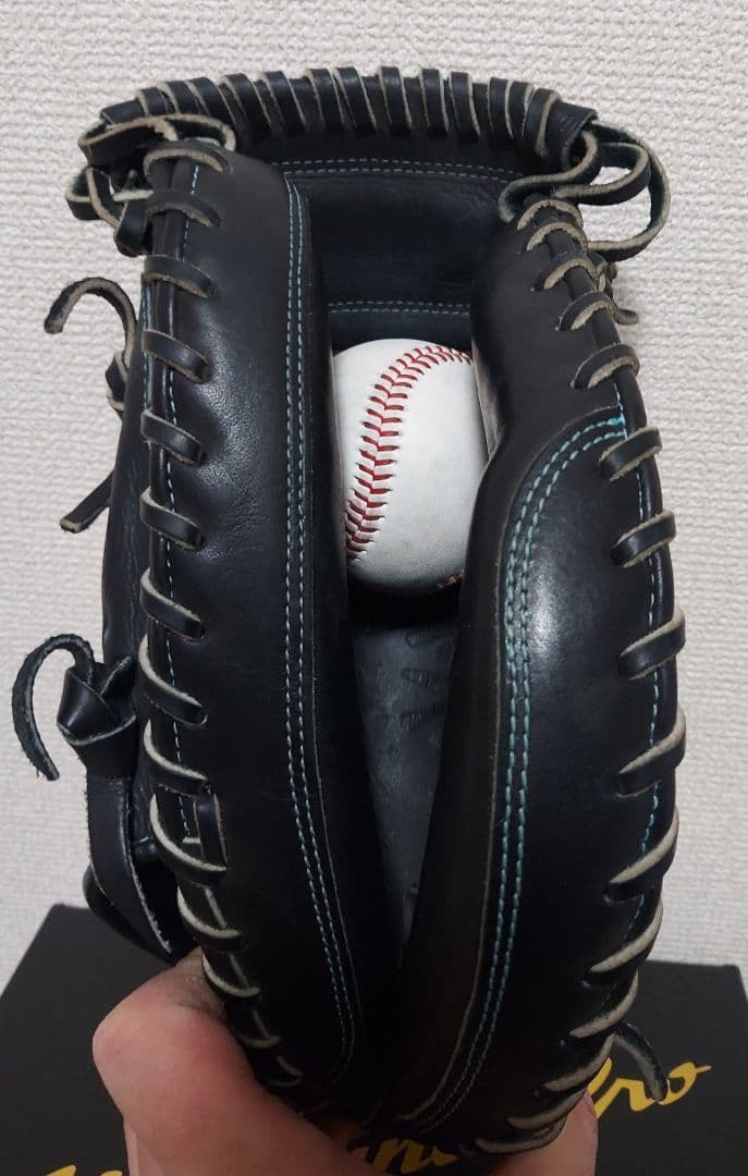 MIZUNO pro 硬式キャッチャーミット　ダイバーシティブルー